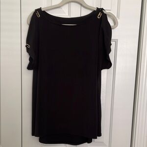 Elegant Black Women's Top